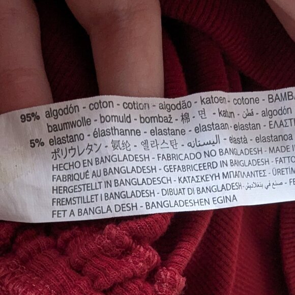 ZARA Oxblood/Burgundy Red Ruched Mini Bodycon Dress, Size M - Picture 6 of 9